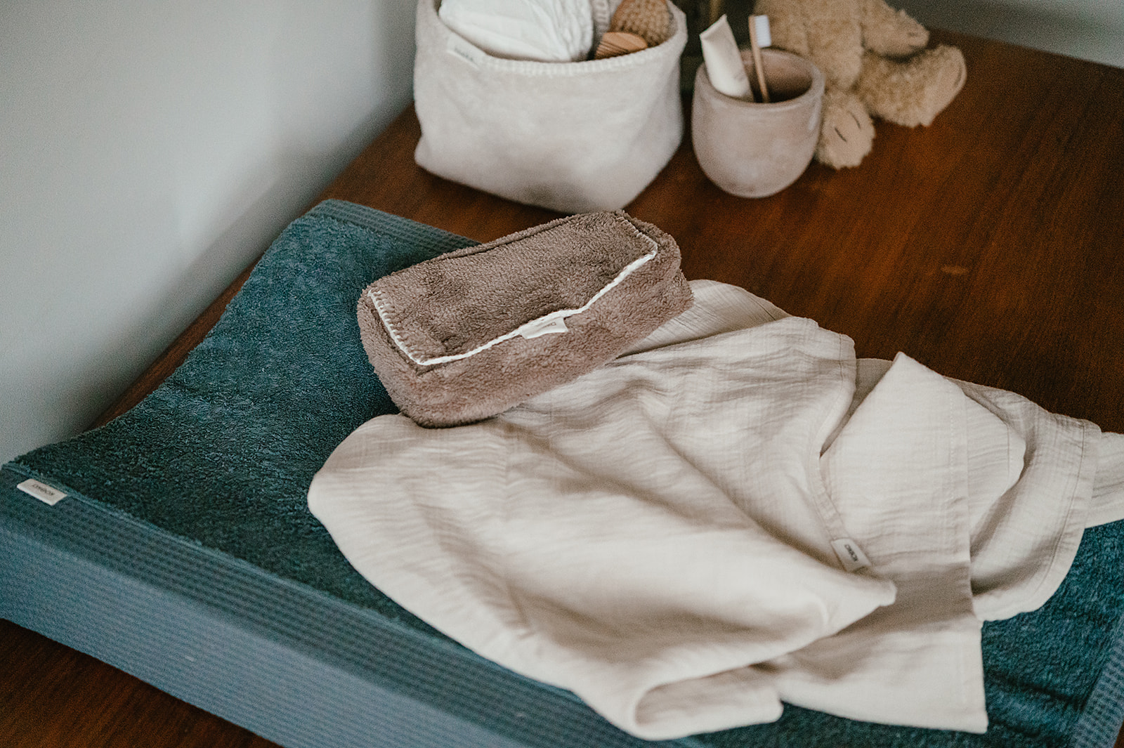 Hydrofiel Swaddle Faro warm white