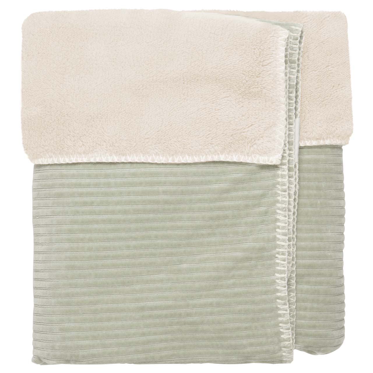 Eenpersoonsdeken Teddy Vik shadow green