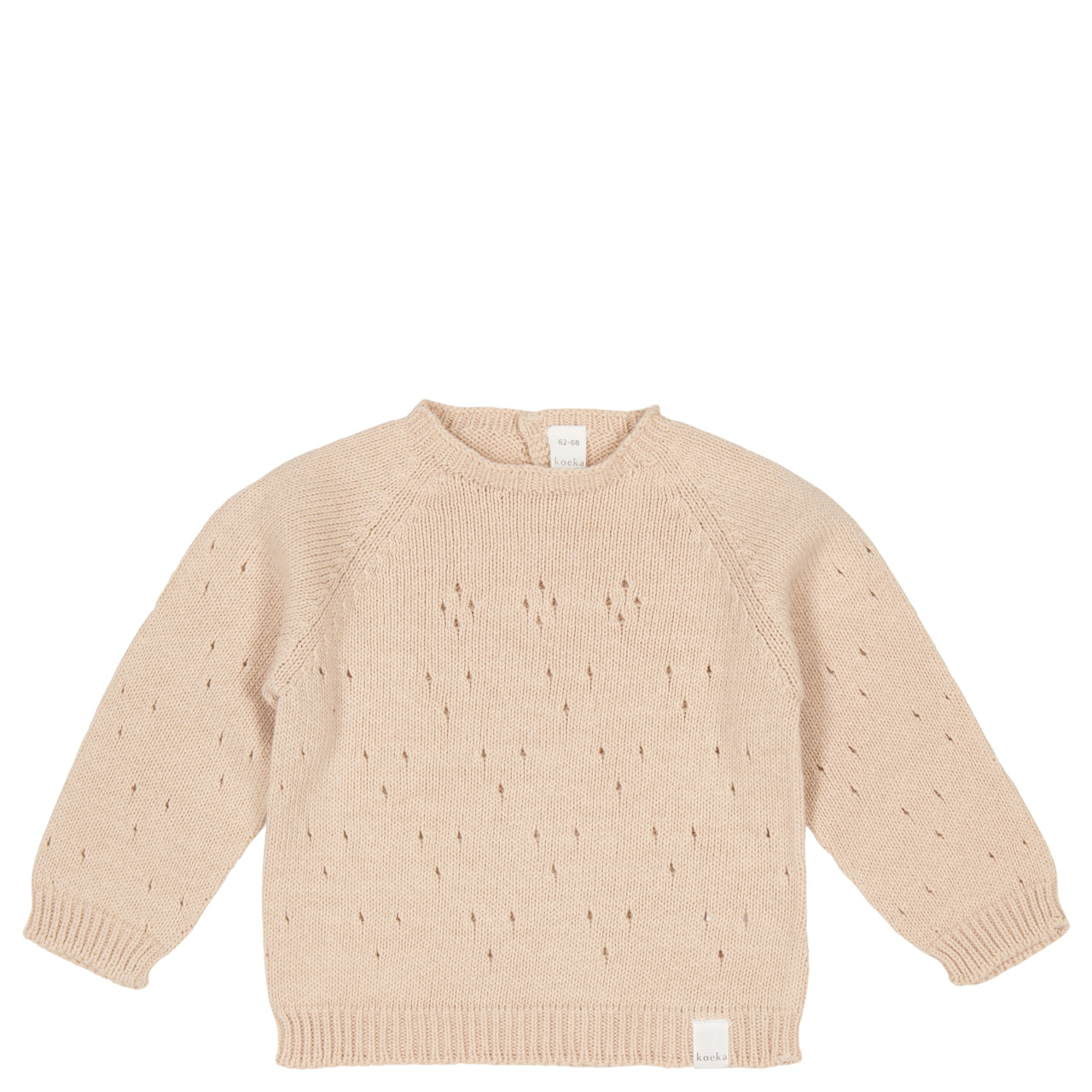 Baby Trui Ajour Dinan sand