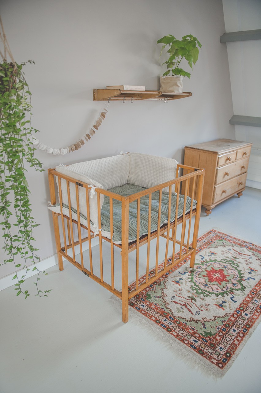 Play pen - / Cot bumper Amsterdam natural