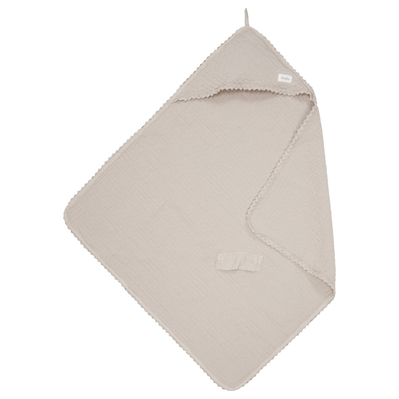 Couverture enveloppante lace Elba clay