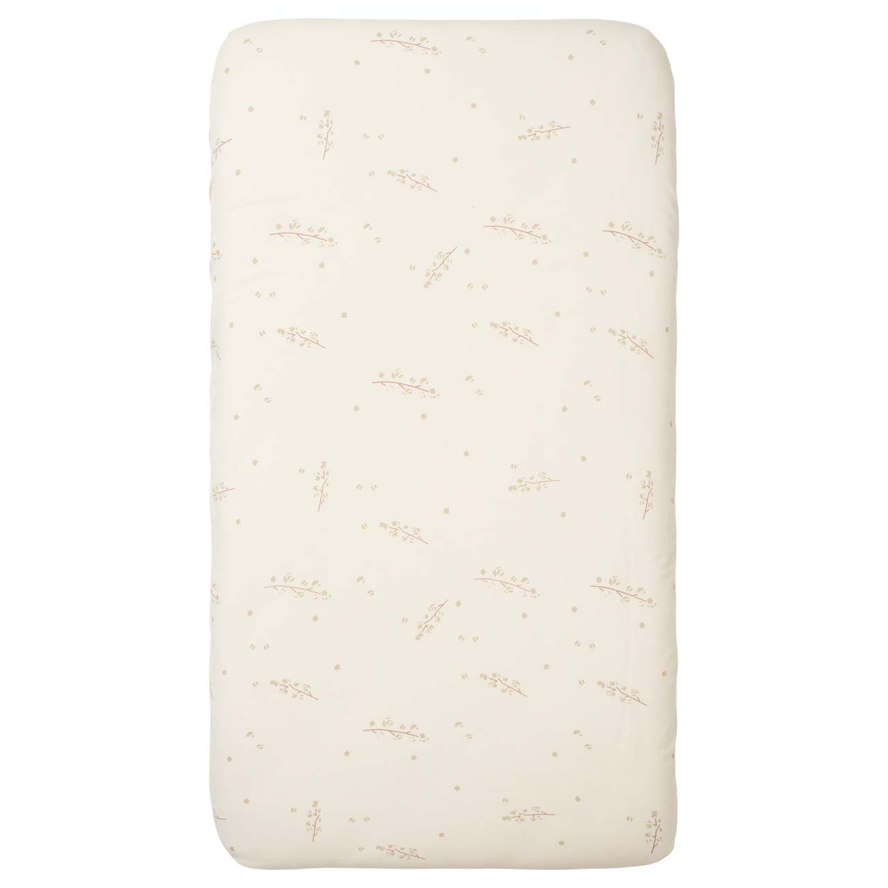 Cot fitted sheet Coast warm white