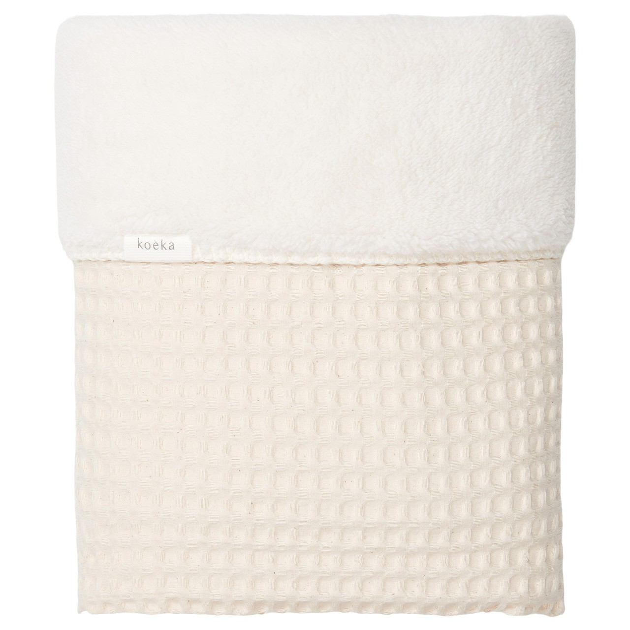 Couverture pour lit bébé teddy Oslo natural