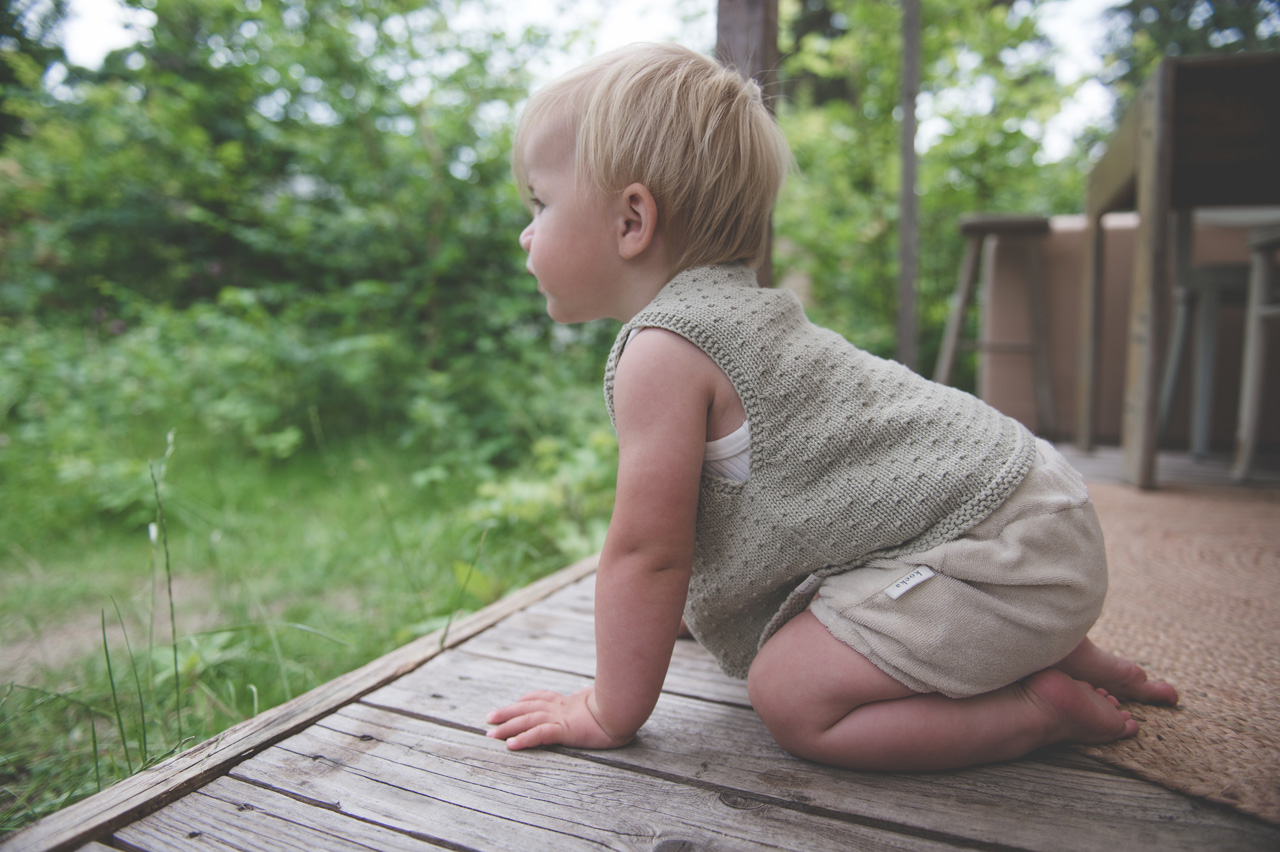 Baby Gilet Florin sage