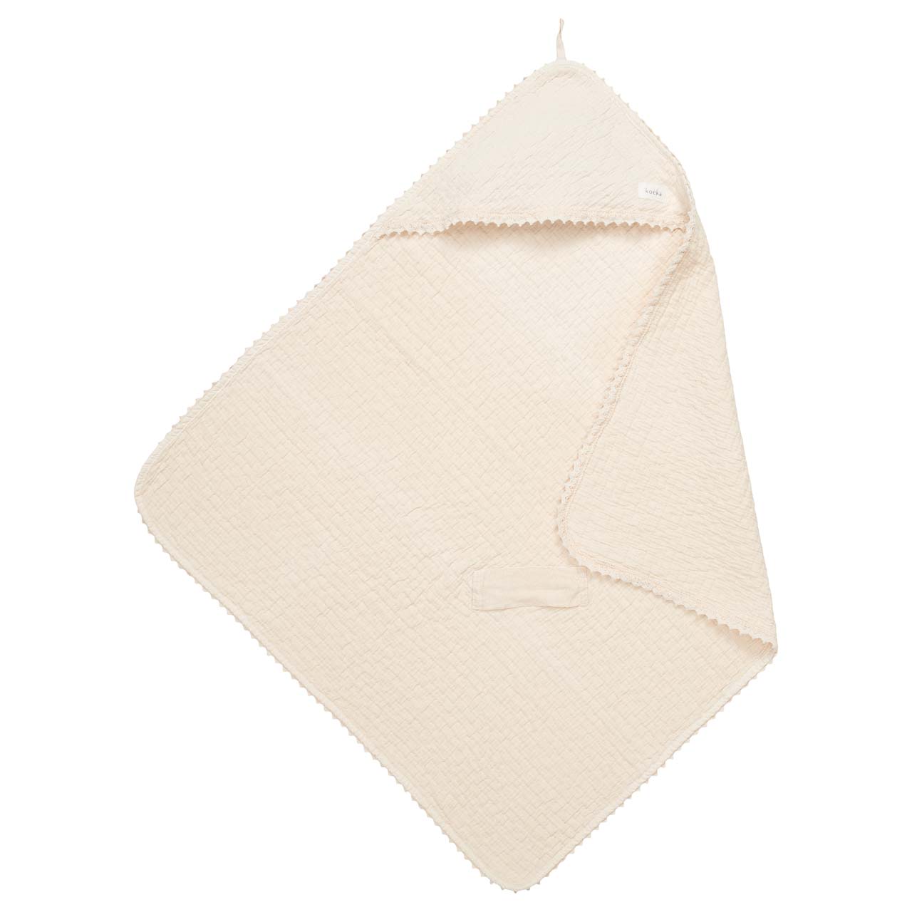 Wrap towel lace Elba natural