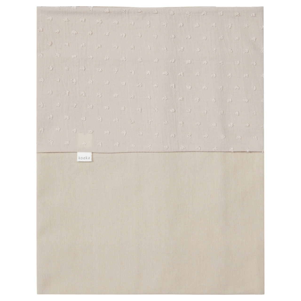 Drap plat lit berceau Napa clay