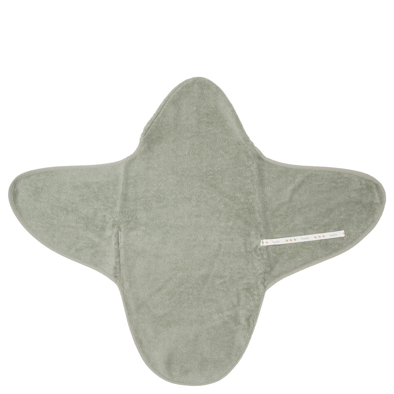 Omslagdoek Newborn Dijon Daily shadow green