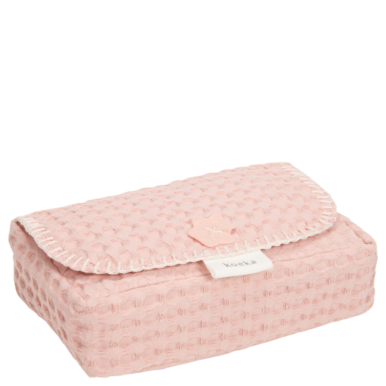 Hoes Voor Babydoekjes Wafel Antwerp shadow pink