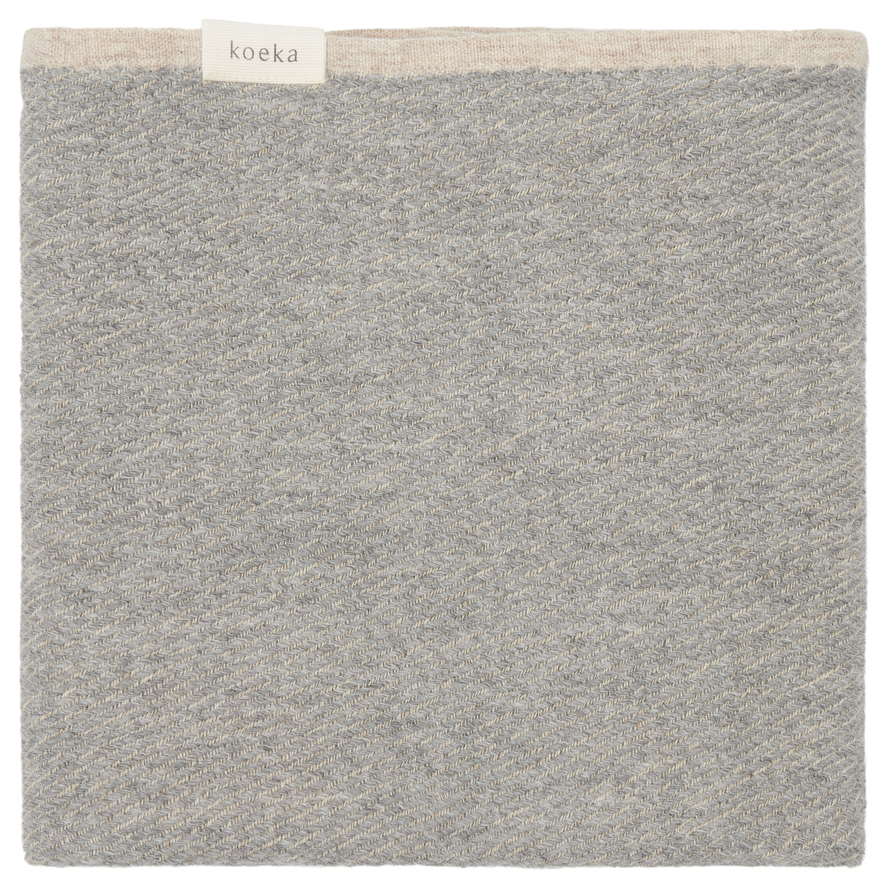 Bassinet blanket Toronto soft grey