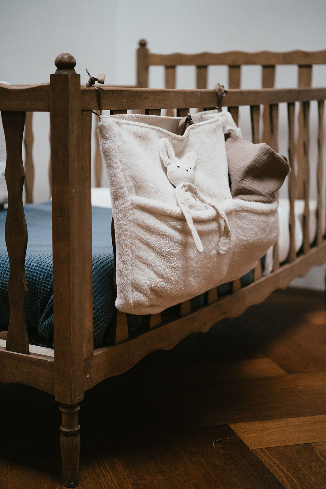 Bedpocket teddy Malmo pebble