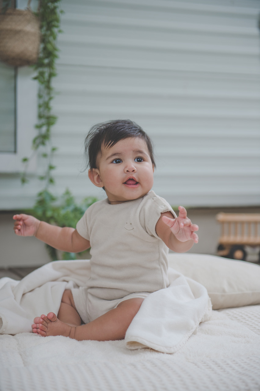 Babypakje Kort Royan warm white
