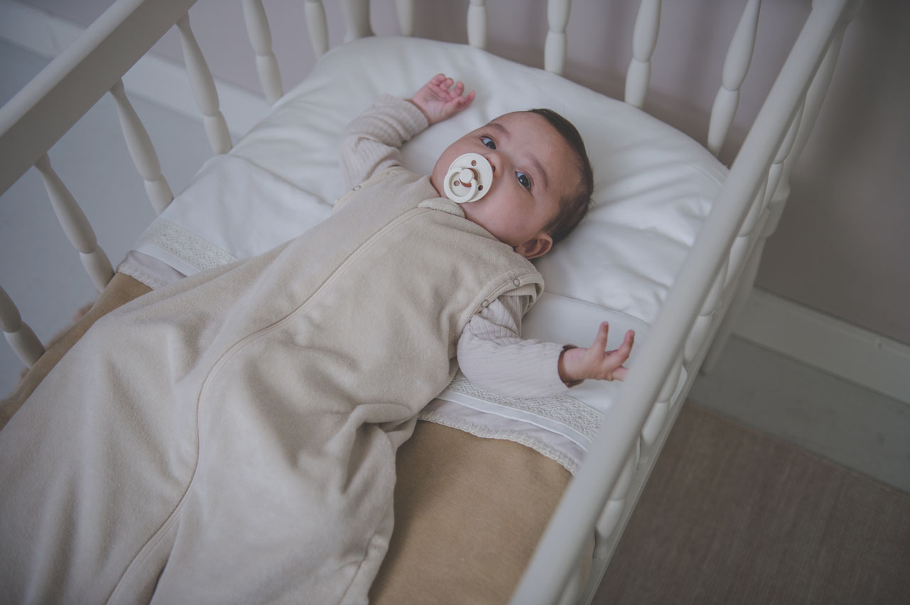 Swaddle sleeping bag Royan warm white