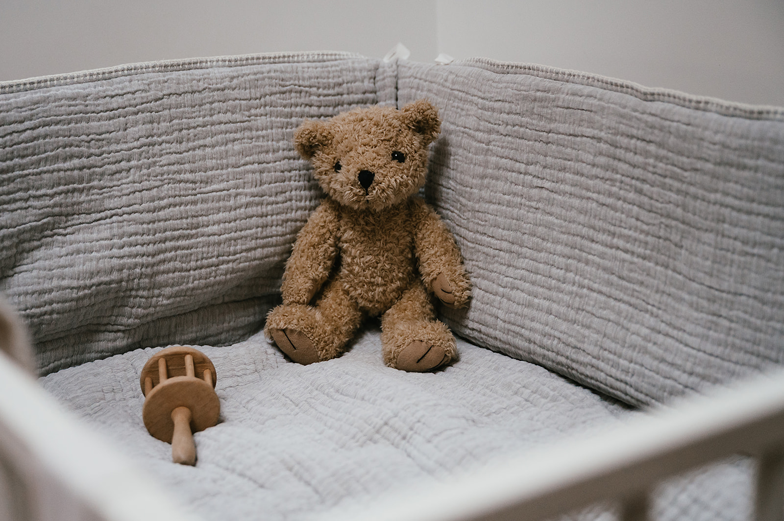 Tour de parc / Tour de lit Rivoli stone/warm white