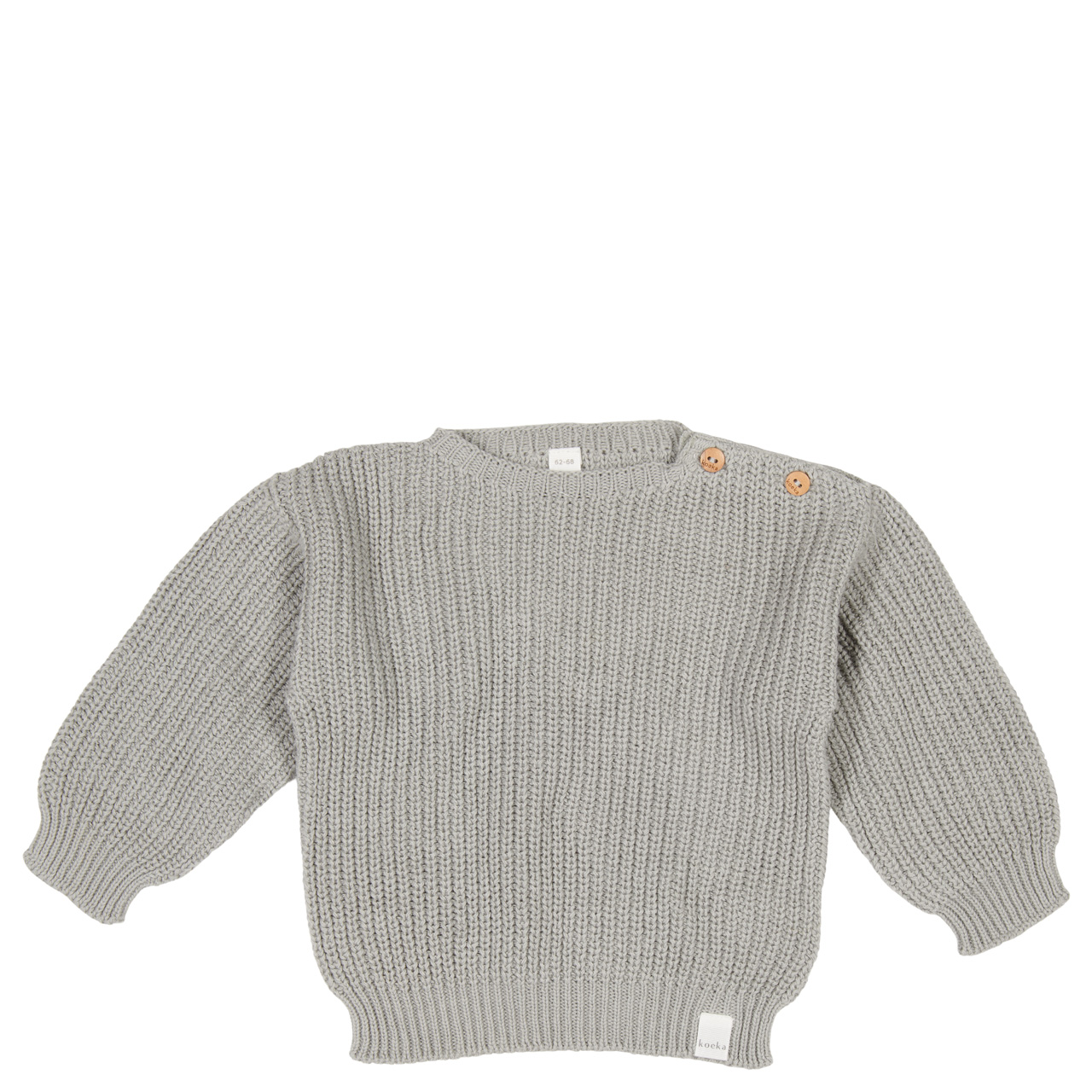 Pull bébé Dinan grey wave