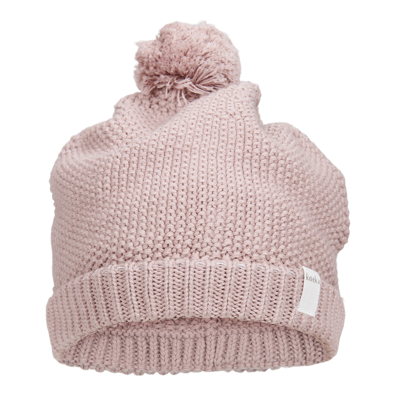 Bonnet bébé Nuts soft mauve