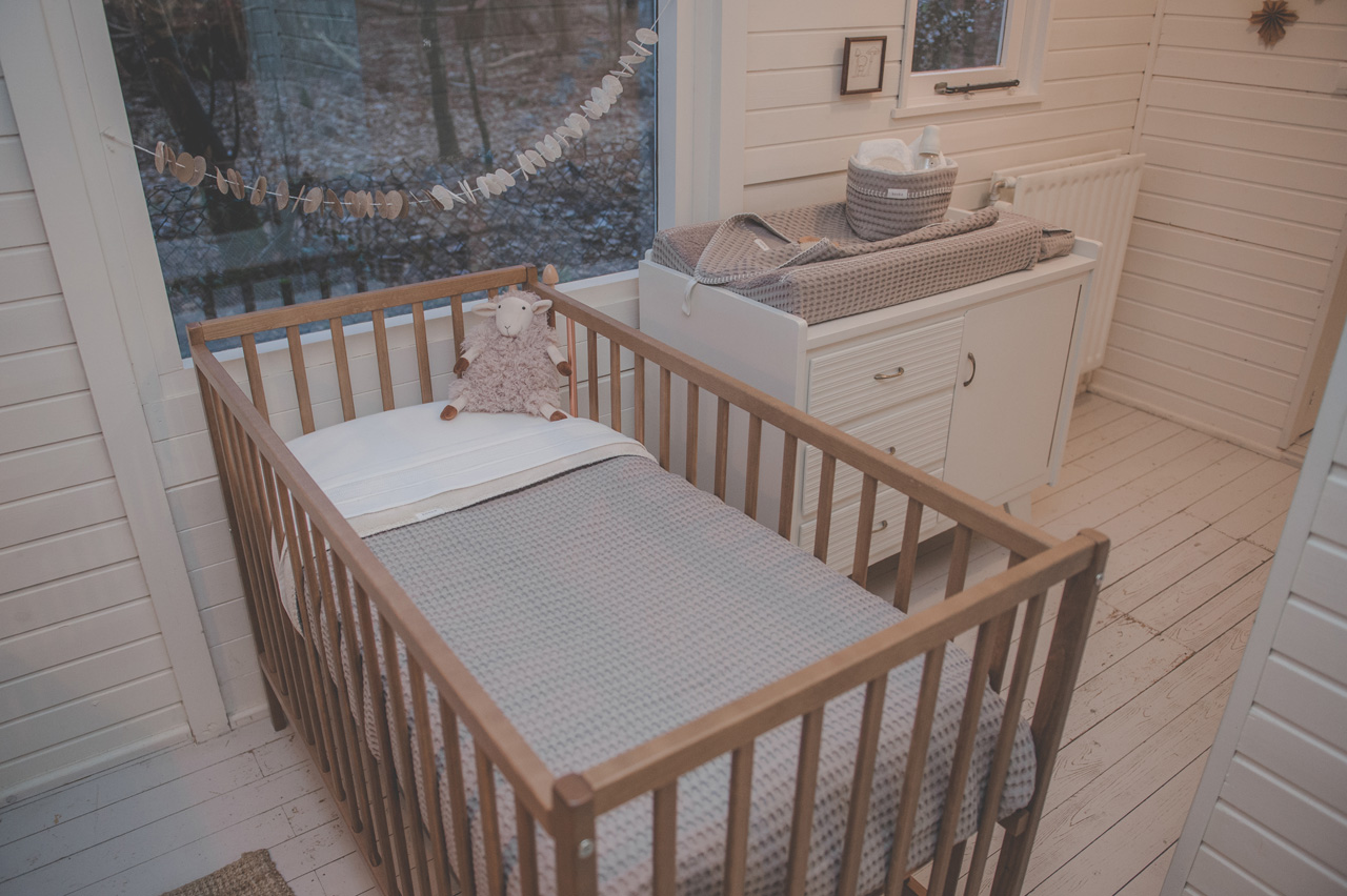 Bassinet blanket teddy Oslo clay