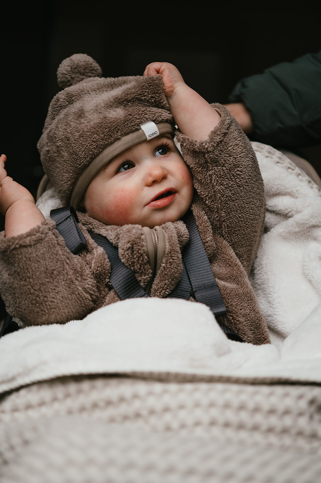 Manteau Bébé Malmo caffe