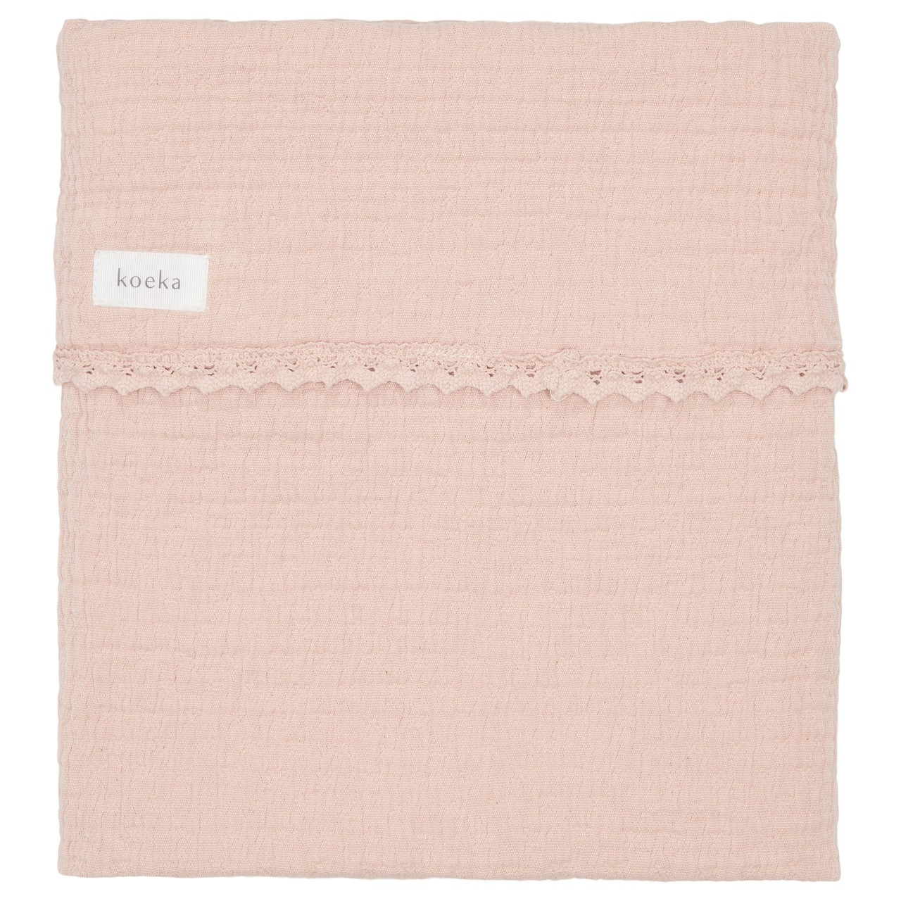 Wiegdeken Lace Elba rosa salt