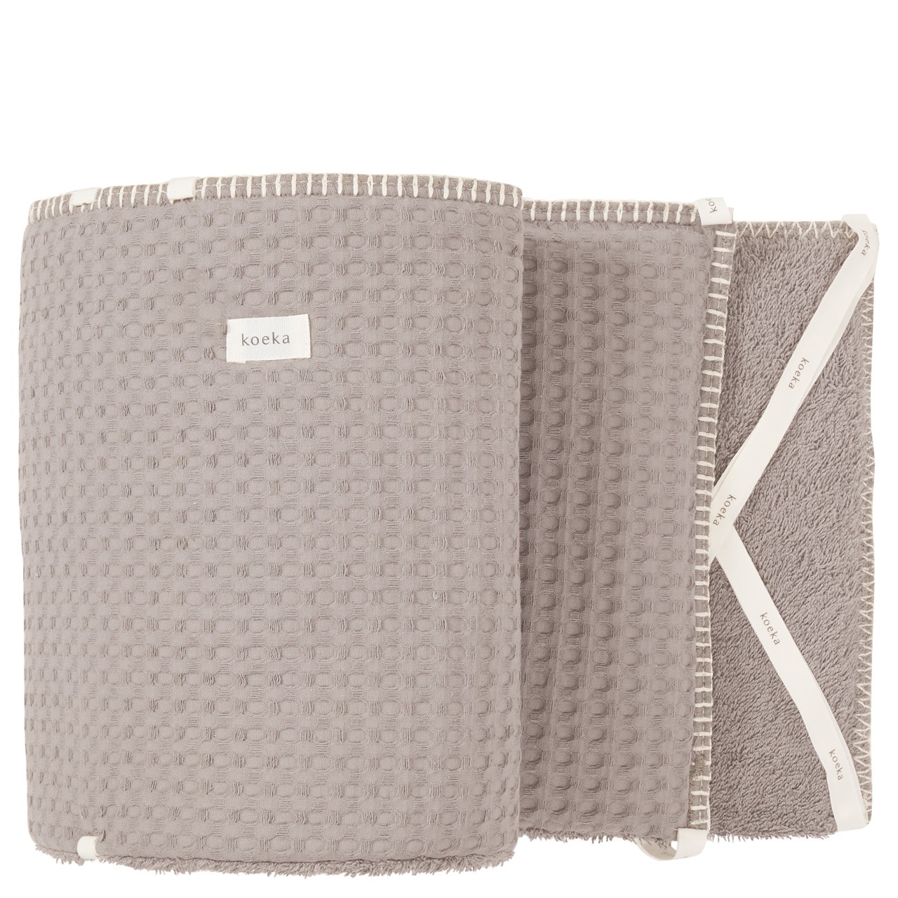 Play pen - / Cot bumper Amsterdam clay