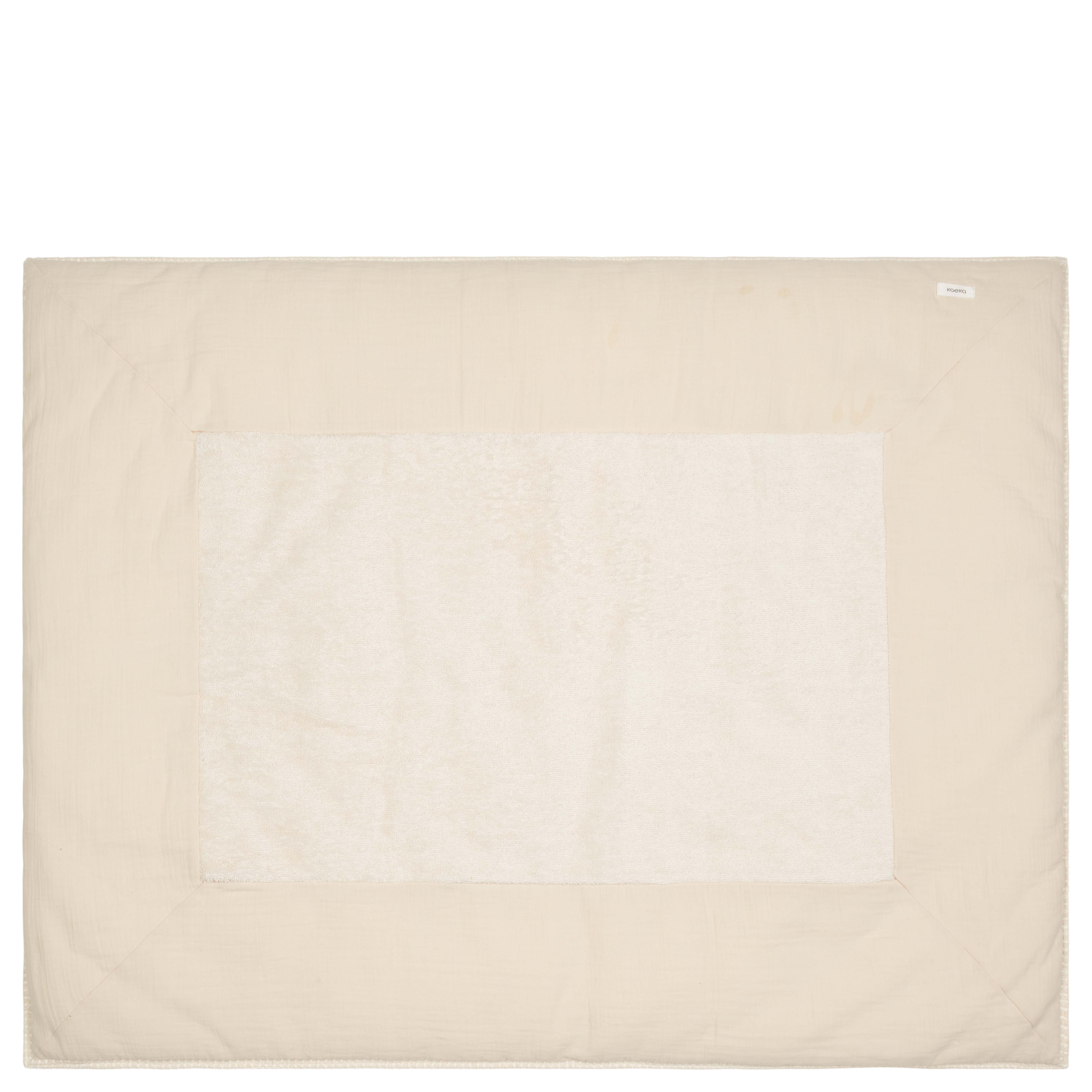Krabbeldecke Faro caffe/warm white