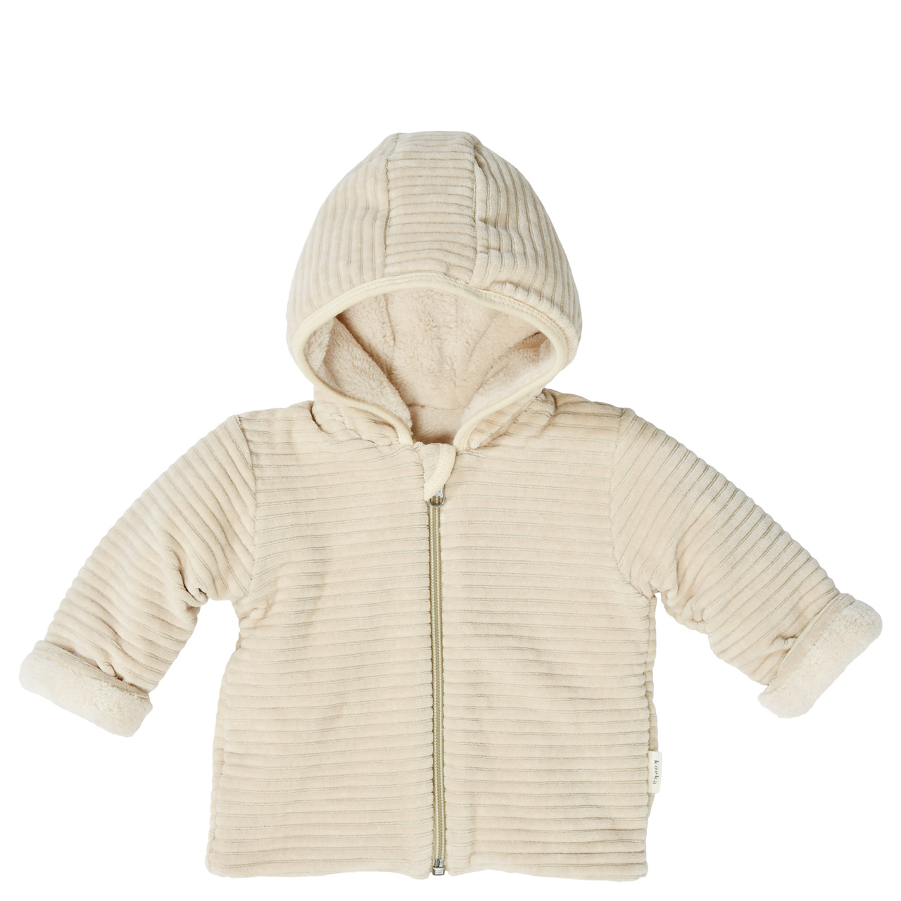 Veste bébé reversible Vik sand