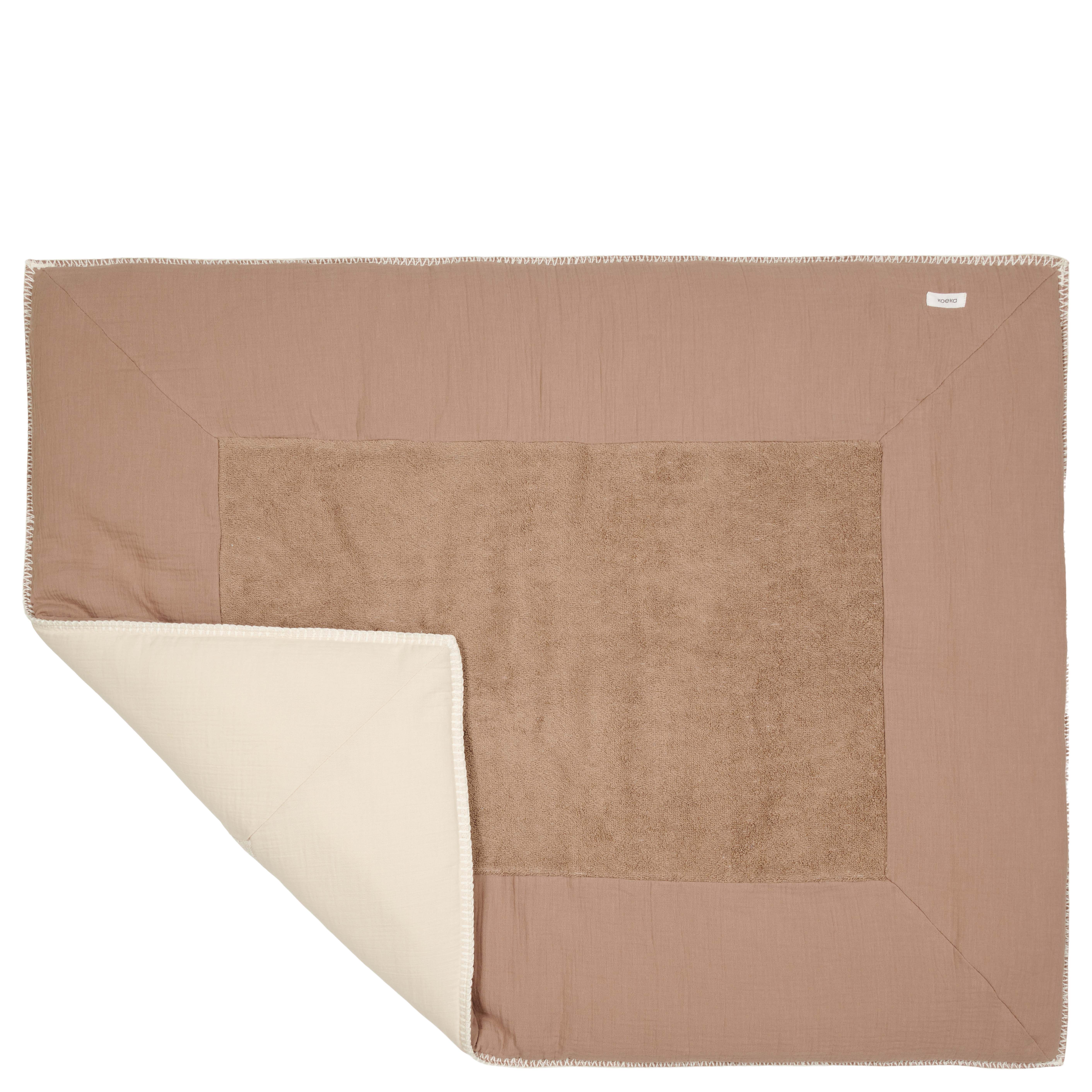 Krabbeldecke Faro caffe/warm white
