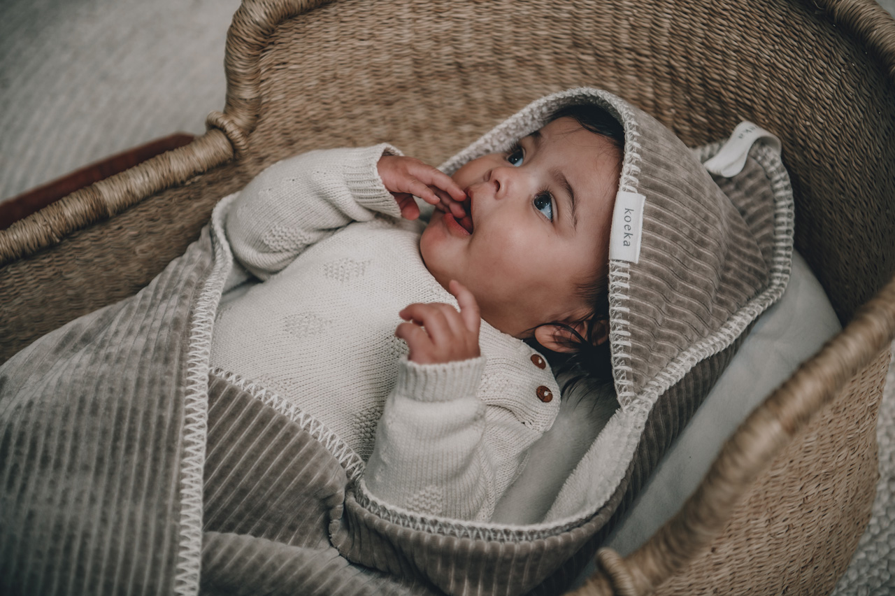 Omslagdoek Teddy Vik clay
