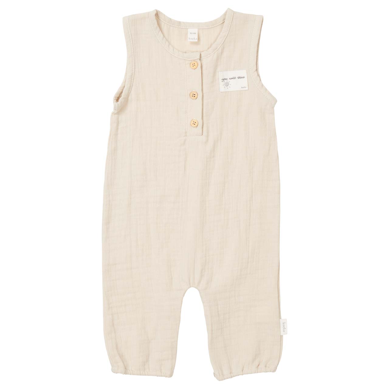 Baby one piece Faro warm white