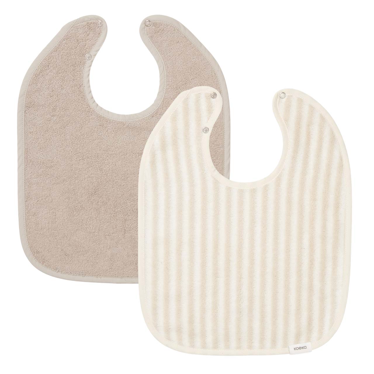 Lätzchen 2-pack Playa sand/clay