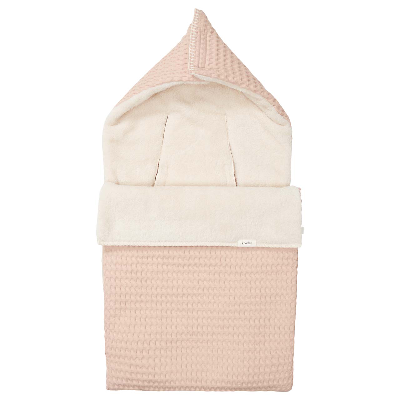 Footmuff 0+ 3/5 points teddy Oslo rosa salt