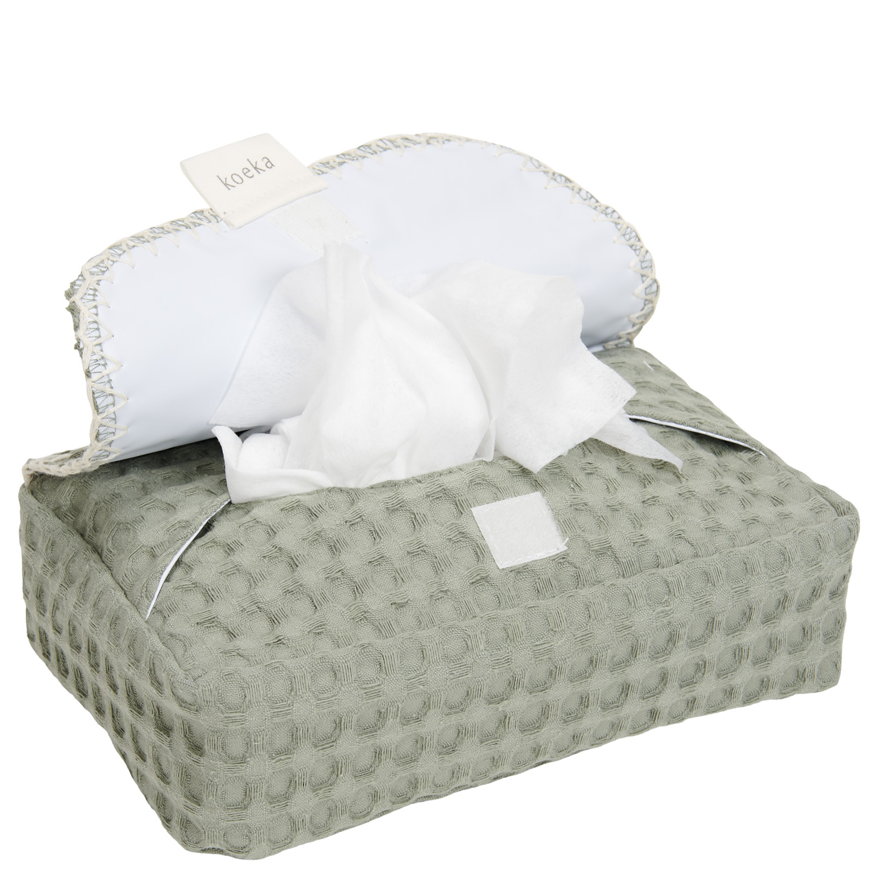 Baby wipes cover Antwerp shadow green