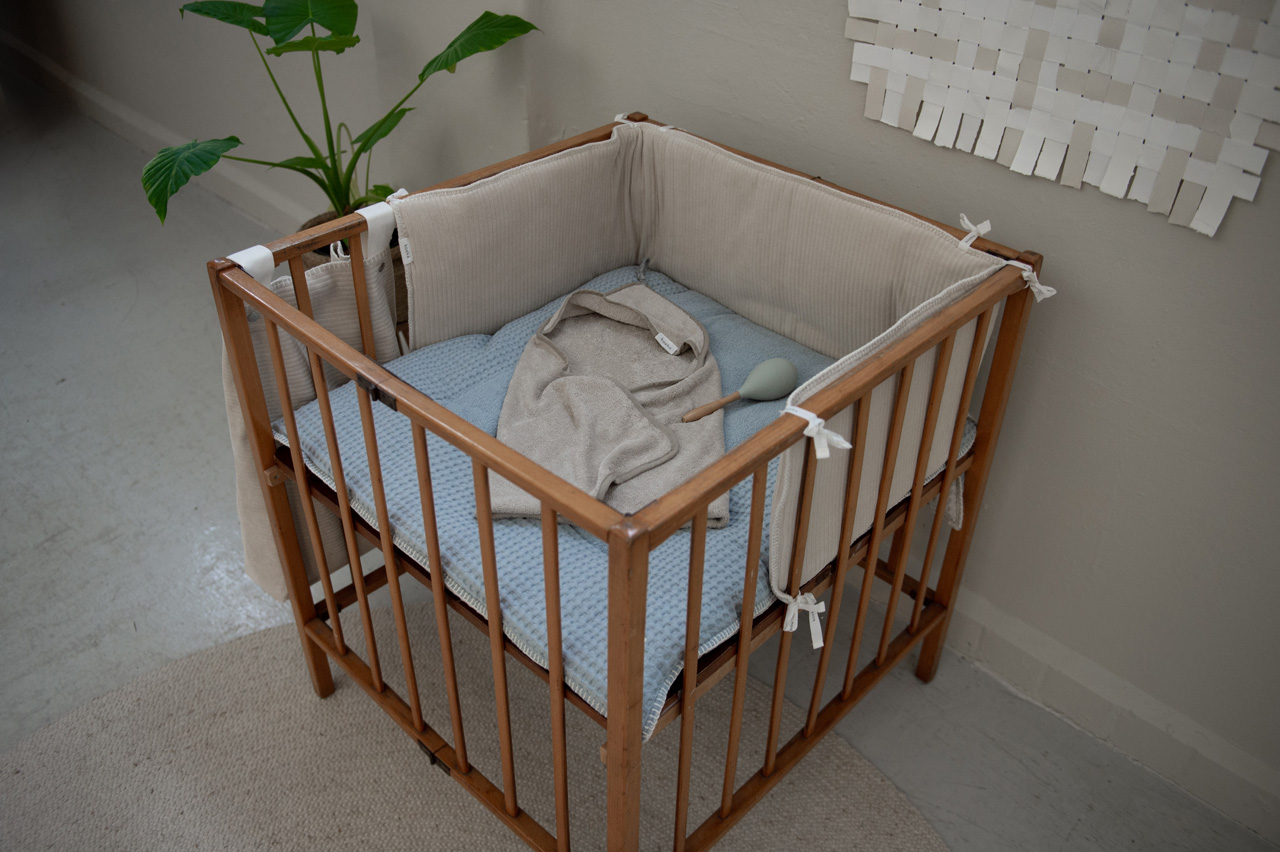 Play pen - / Cot bumper Vik sand