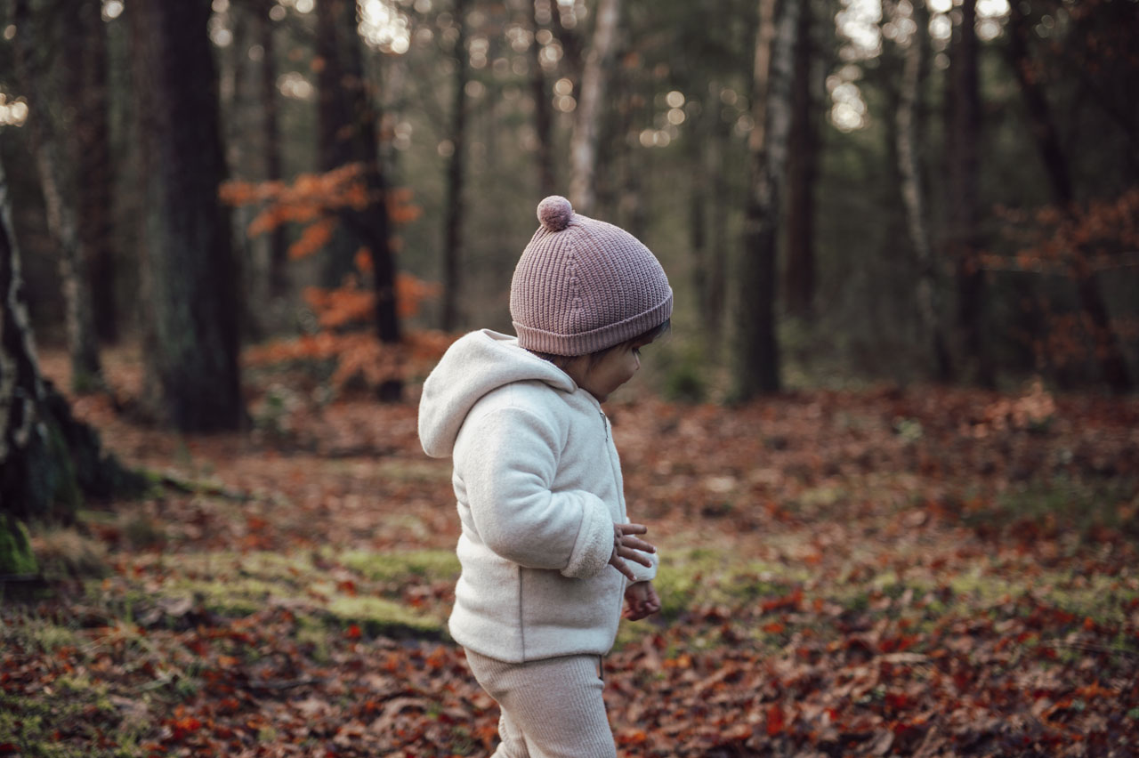 Baby Mutsje Dinan mauve