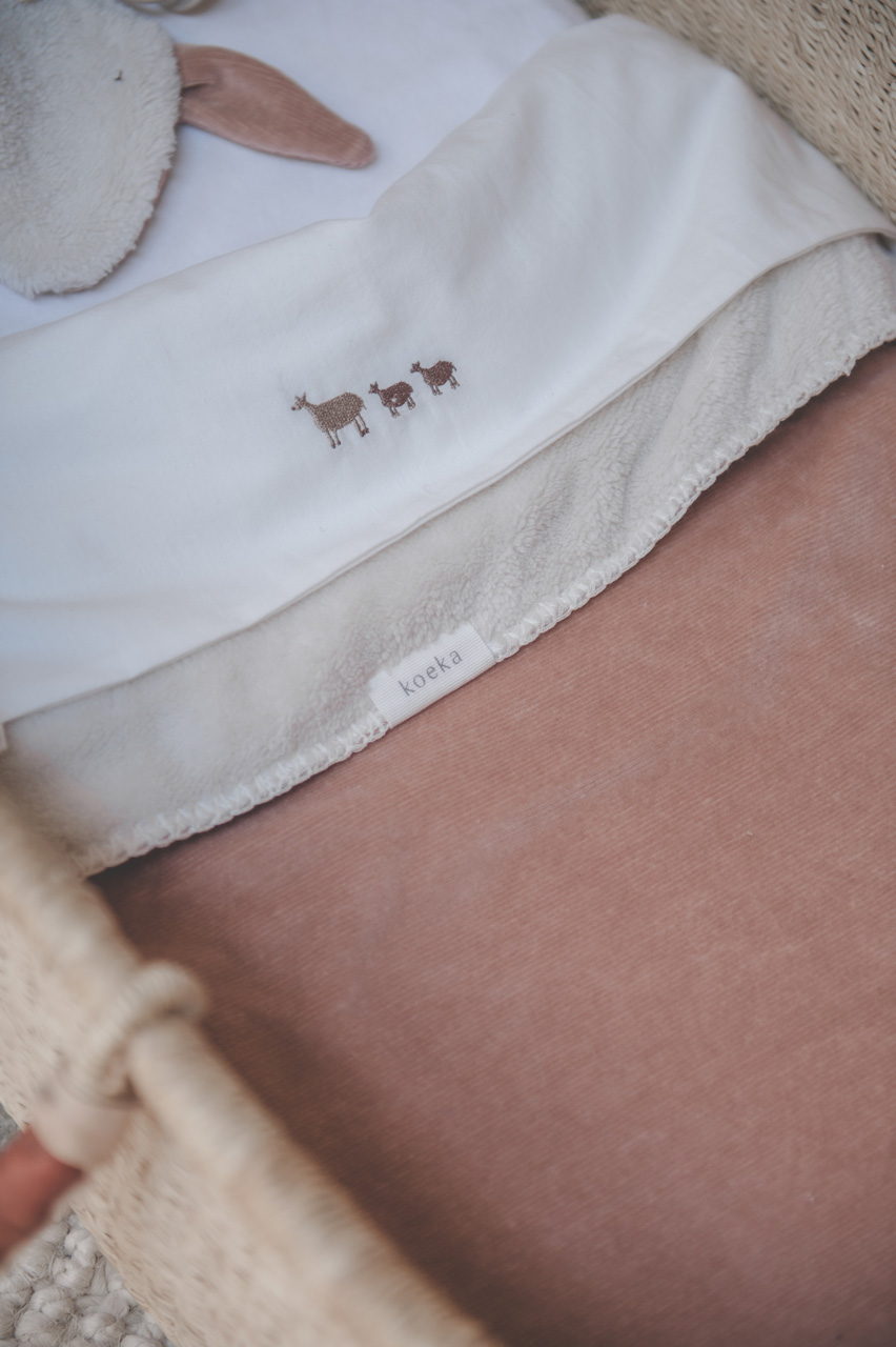Wiegdeken Teddy Oddi soft earth