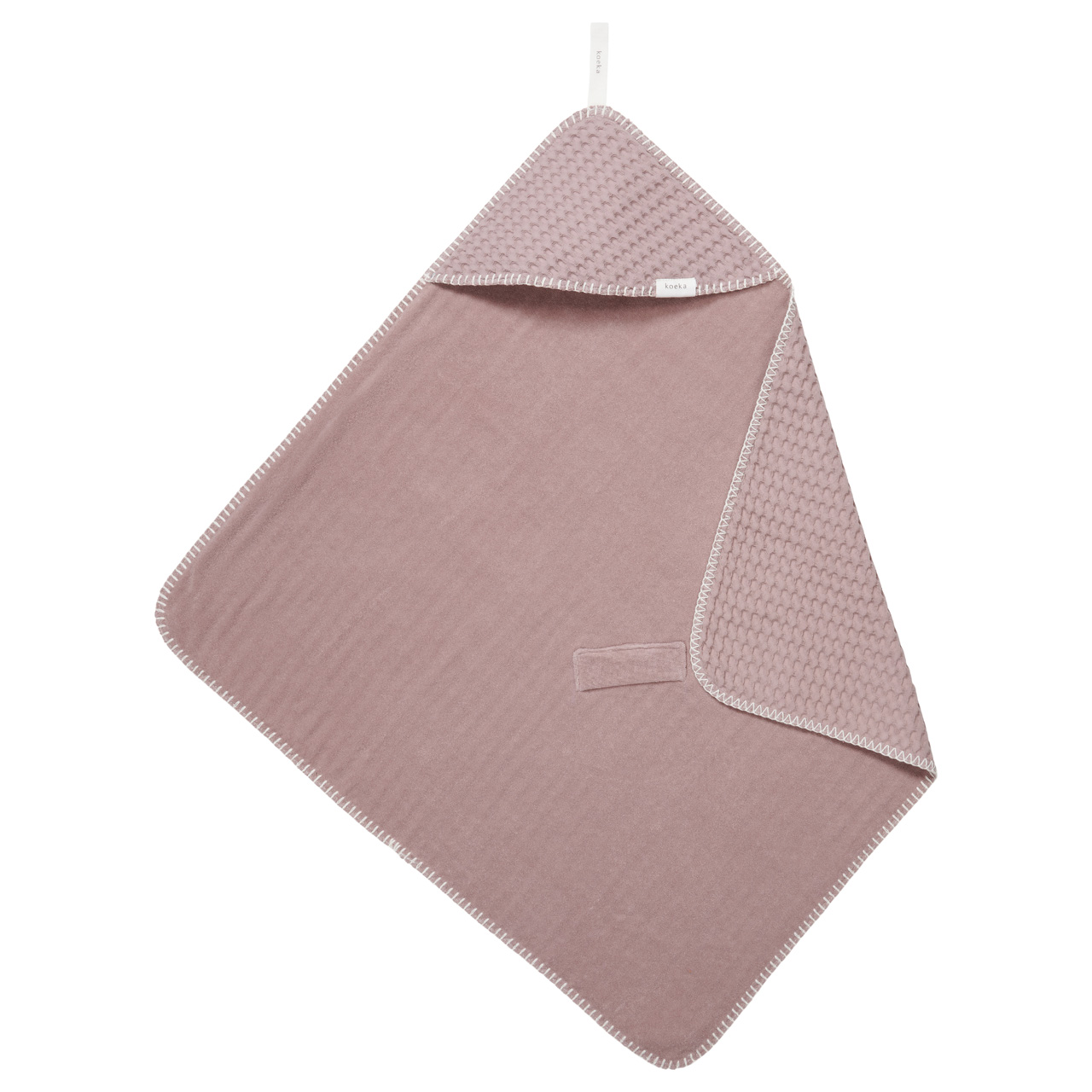 Couverture enveloppante Antwerp mauve