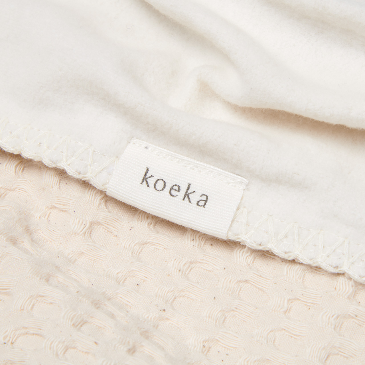 Kinderdecke cotton Fleece Amsterdam natural