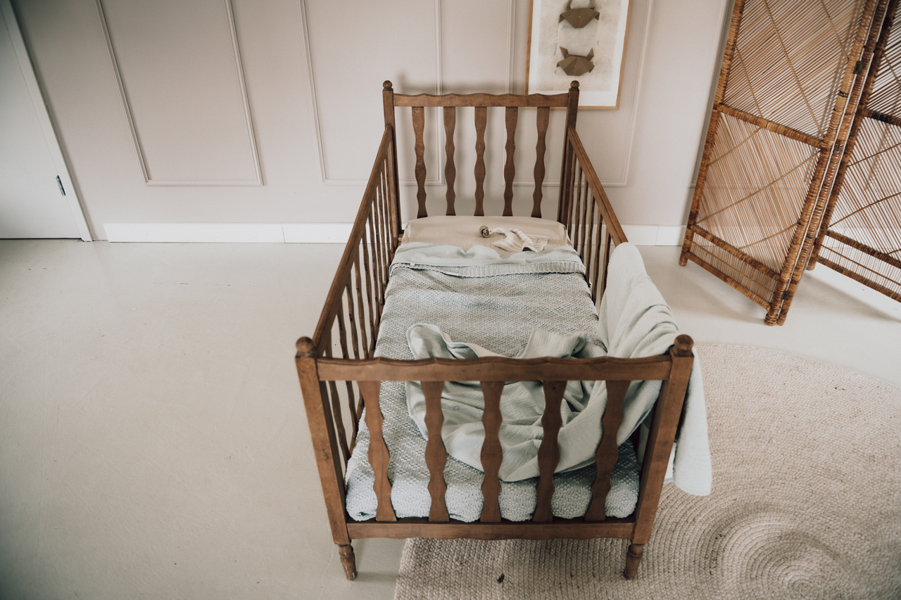 Kinderdecke cotton Fleece Bay ocean air