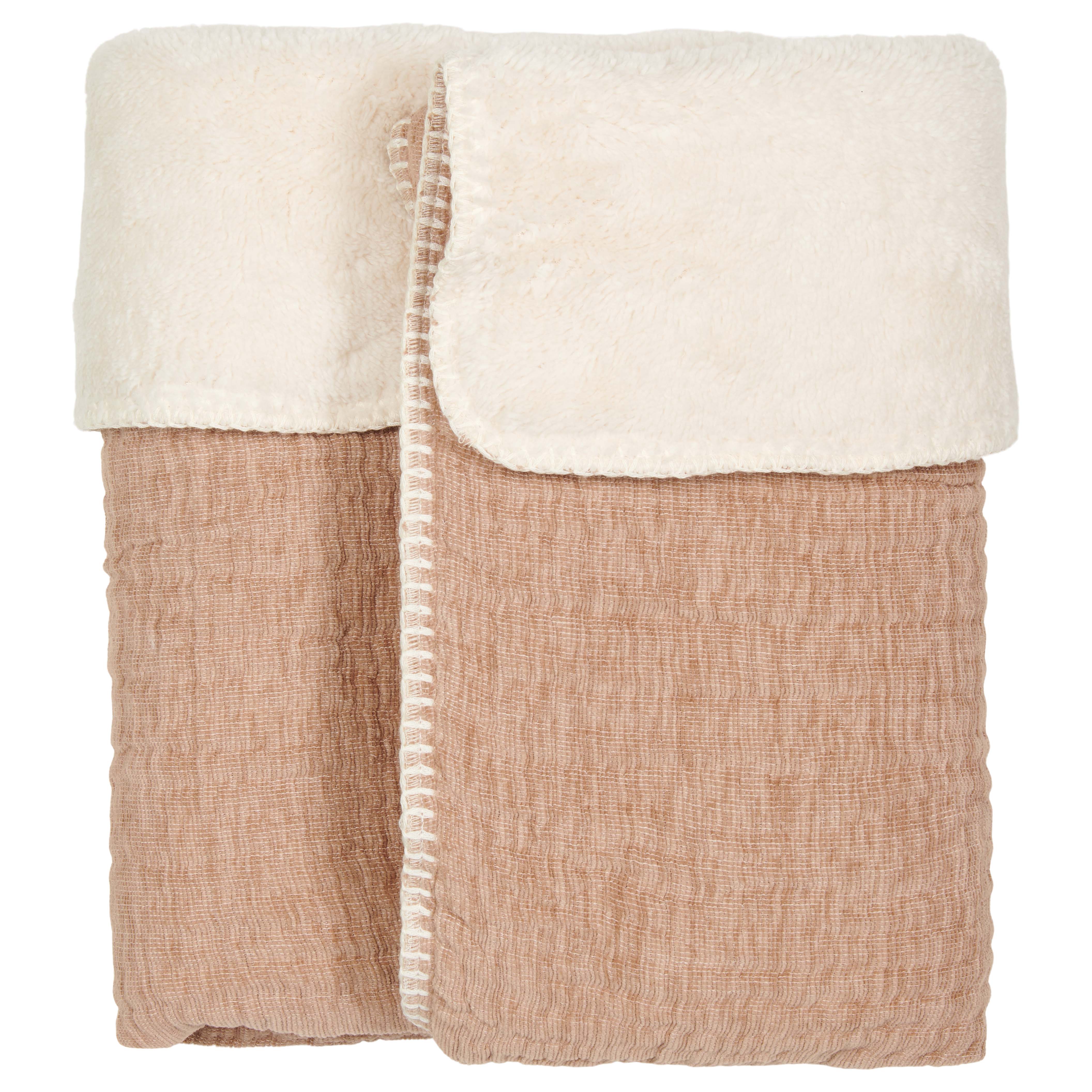 Cot blanket teddy Rivoli caffe