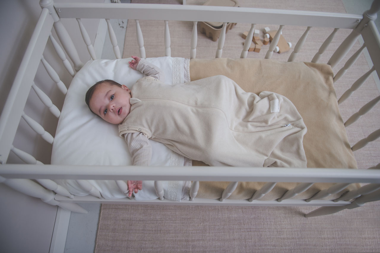 Swaddle sleeping bag Royan warm white