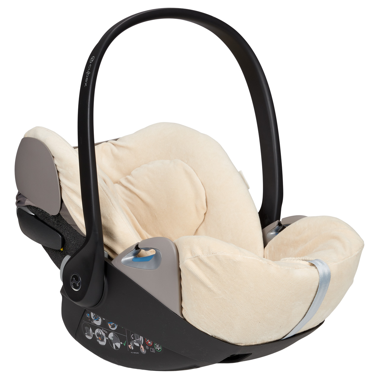 Car seat cover 0+ Oddi warm white