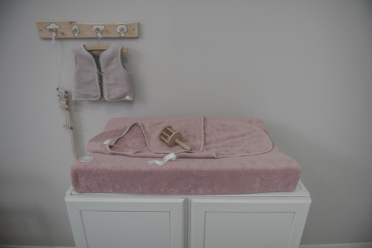 Aankleedkussenhoes Luz mauve