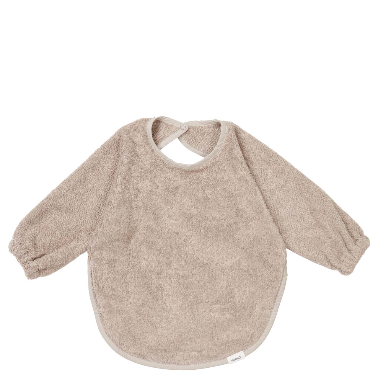 Bib with sleeves Dijon Daily clay