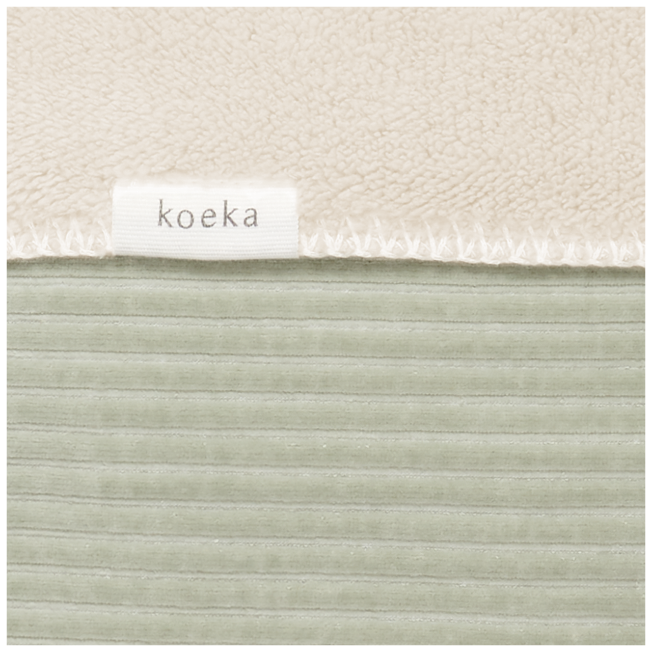 Eenpersoonsdeken Teddy Vik shadow green