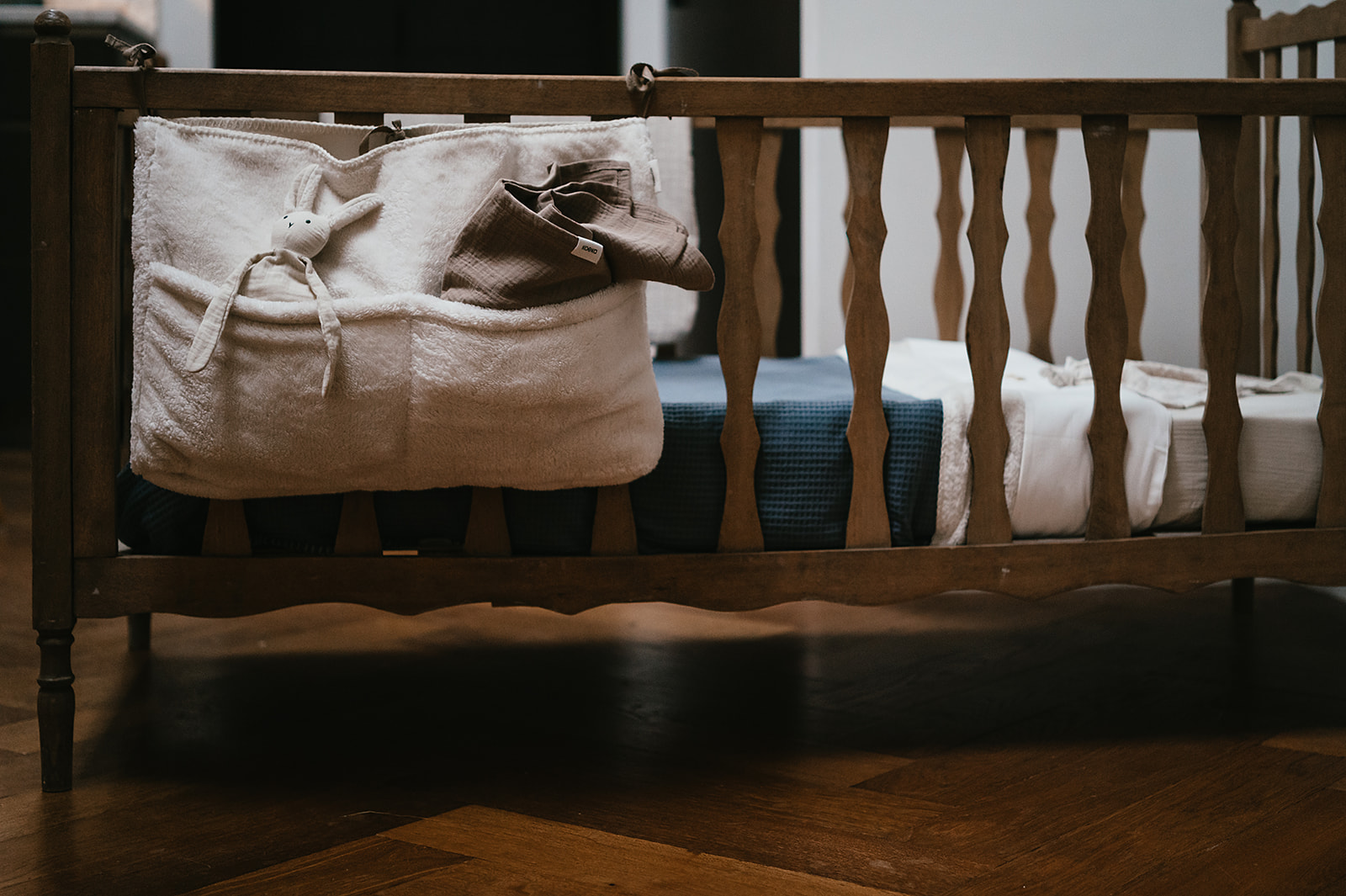 Bedpocket teddy Malmo pebble