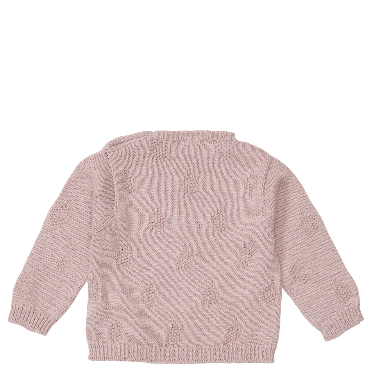 Pull bébé Nuts soft mauve