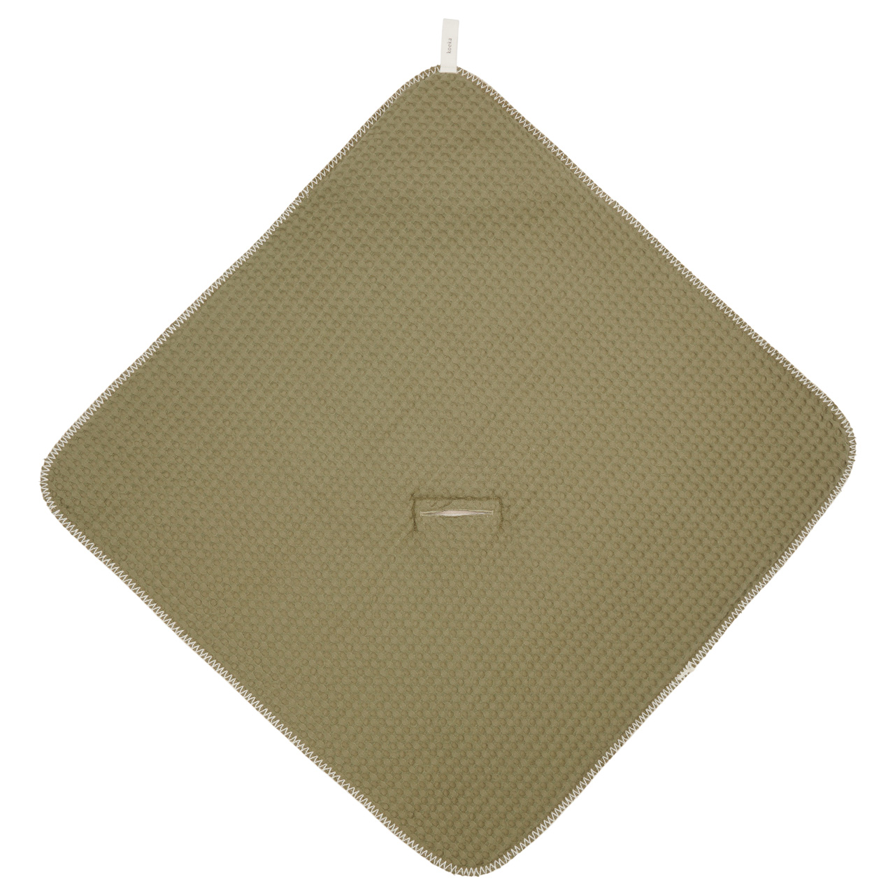 Couverture enveloppante teddy Oslo moss