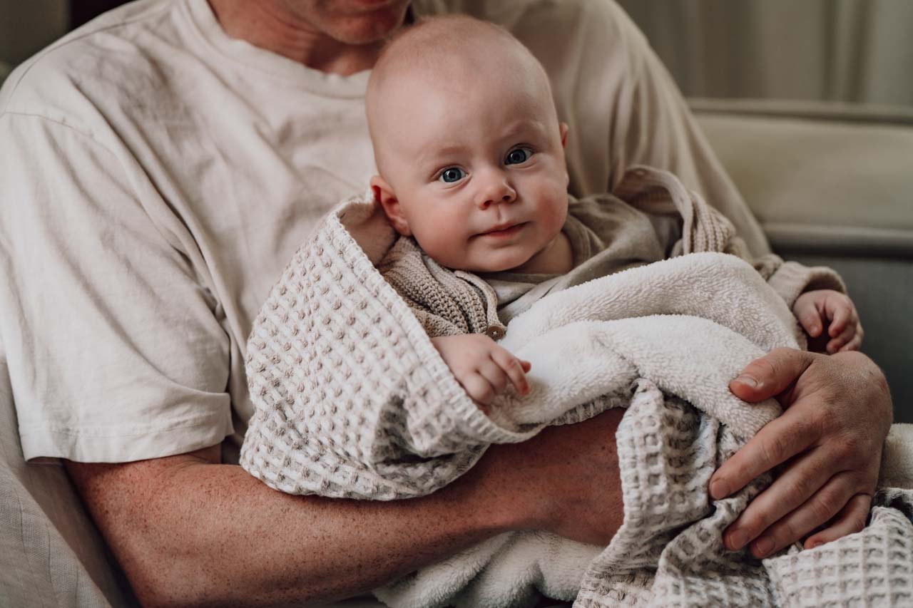 Bassinet blanket teddy Oslo crumble