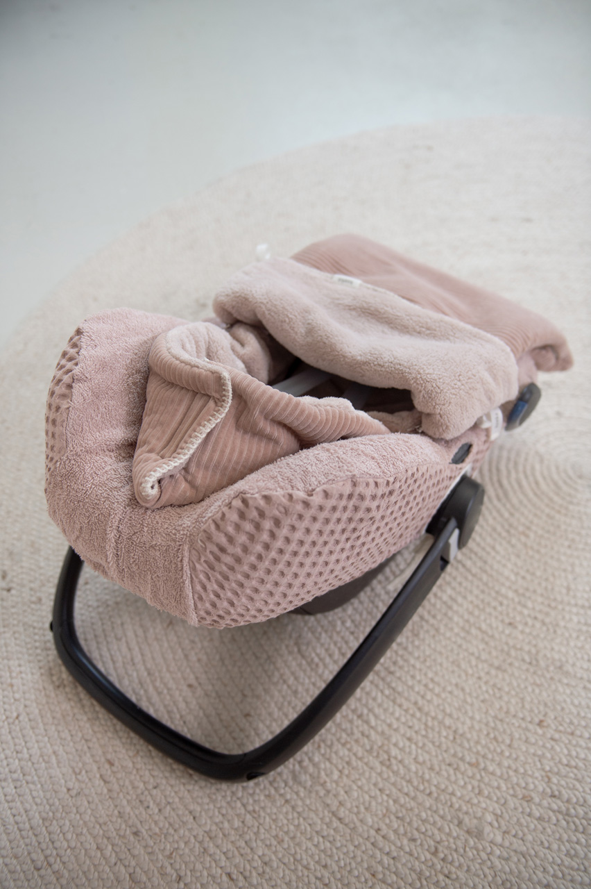 Voetenzak 0+ 3/5 Punts Teddy Vik grey pink
