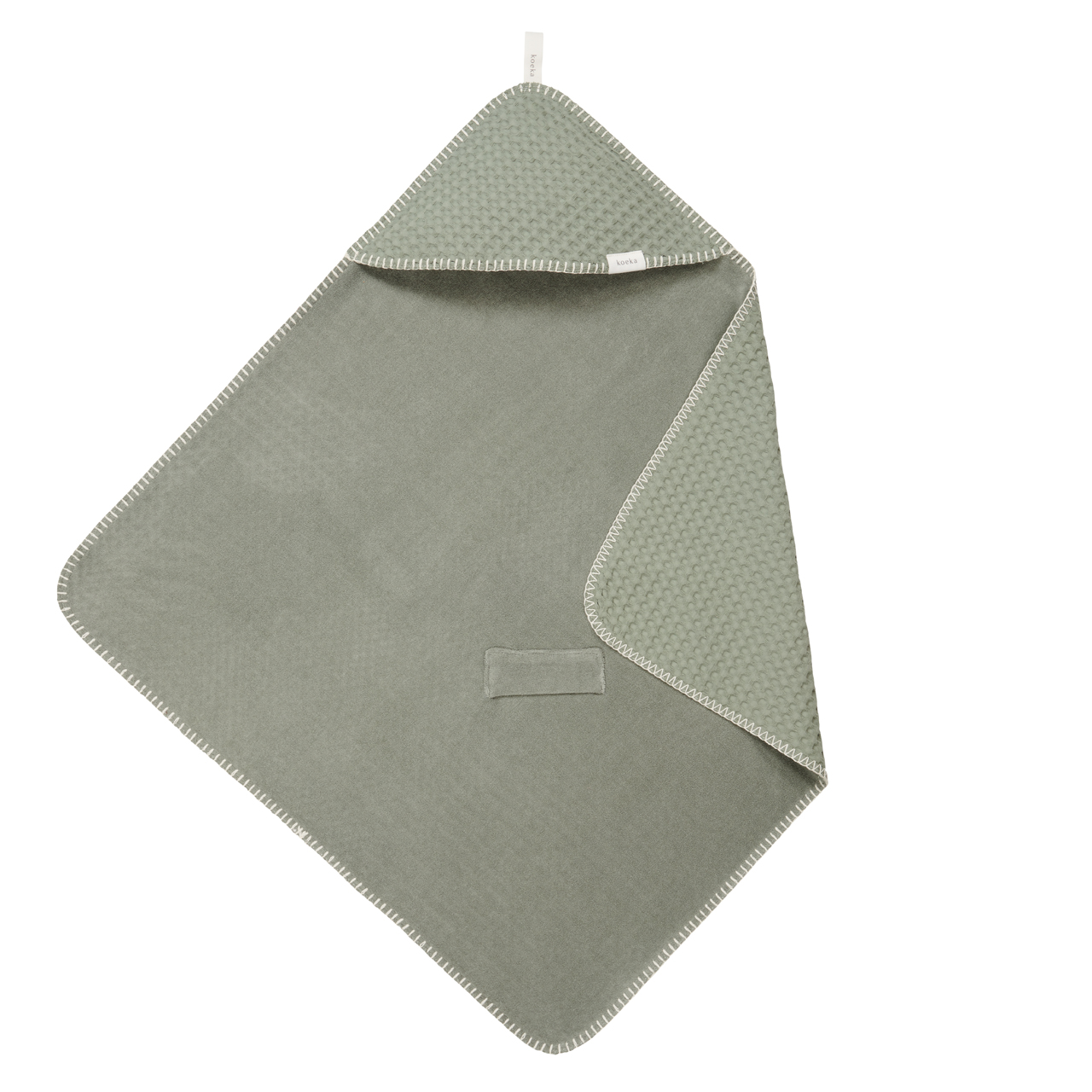 Couverture enveloppante Antwerp shadow green