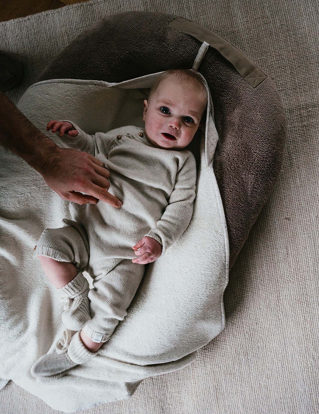 Baby lounger Malmo caffe